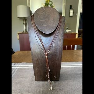 Silpada Retired Take the Reins Necklace